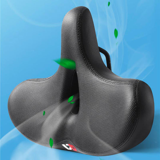 Selle de vélo large – Design ergonomique absorbant les chocs
