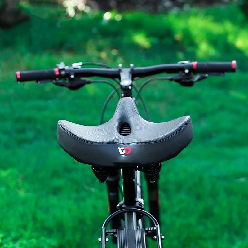 Selle de vélo large – Design ergonomique absorbant les chocs
