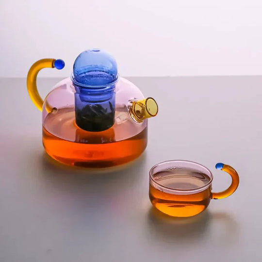 Elegante Teiera in Vetro | Stilosa Bollitrice per Tè