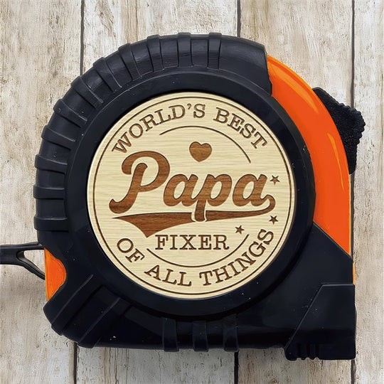 Mètre ruban 5 mètres Meilleur Papa – Cadeau unique pour la Fête des Pères
