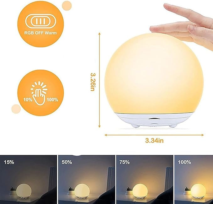 Breastfeeding Night Light – Silicone &amp; BPA-Free for the Nursery