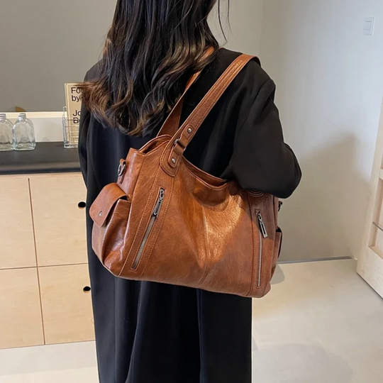 Sac à épaule moderne | Sac de travail multi-compartiments grande capacité