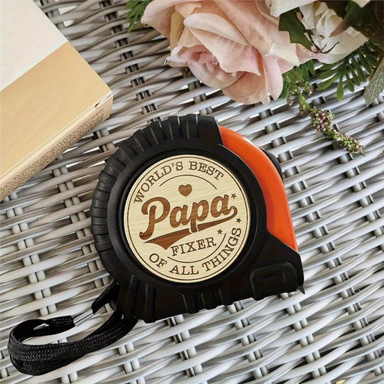 Mètre ruban 5 mètres Meilleur Papa – Cadeau unique pour la Fête des Pères