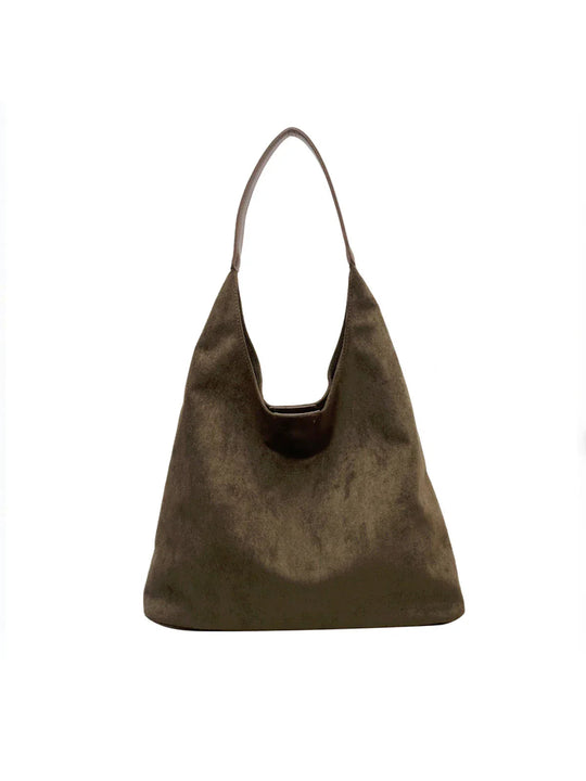 Shopper in Camoscio Vegano Donna – Borsa Tote Capiente