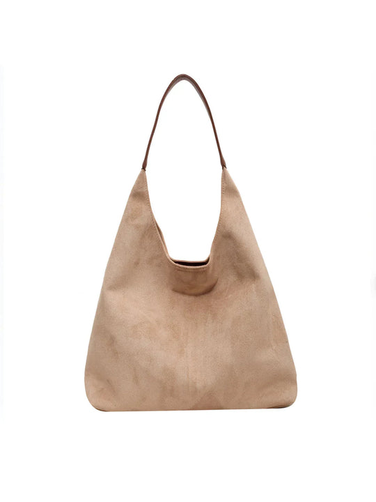 Shopper in Camoscio Vegano Donna – Borsa Tote Capiente