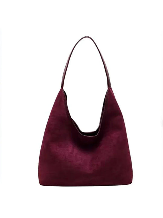 Shopper in Camoscio Vegano Donna – Borsa Tote Capiente