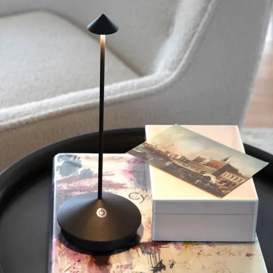 Lampe de table LED sans fil | Lampe de bureau portable &amp; sans câble
