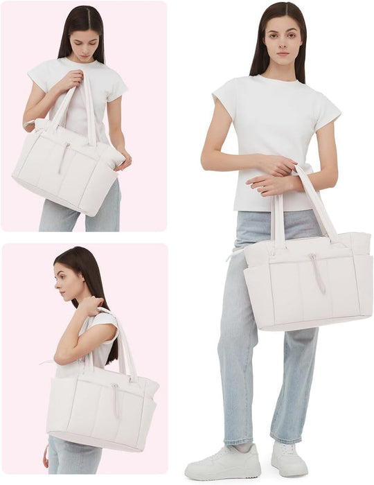 Gesteuerte Puffer-Tragetasche mit Getränkehalter und Laptopfach