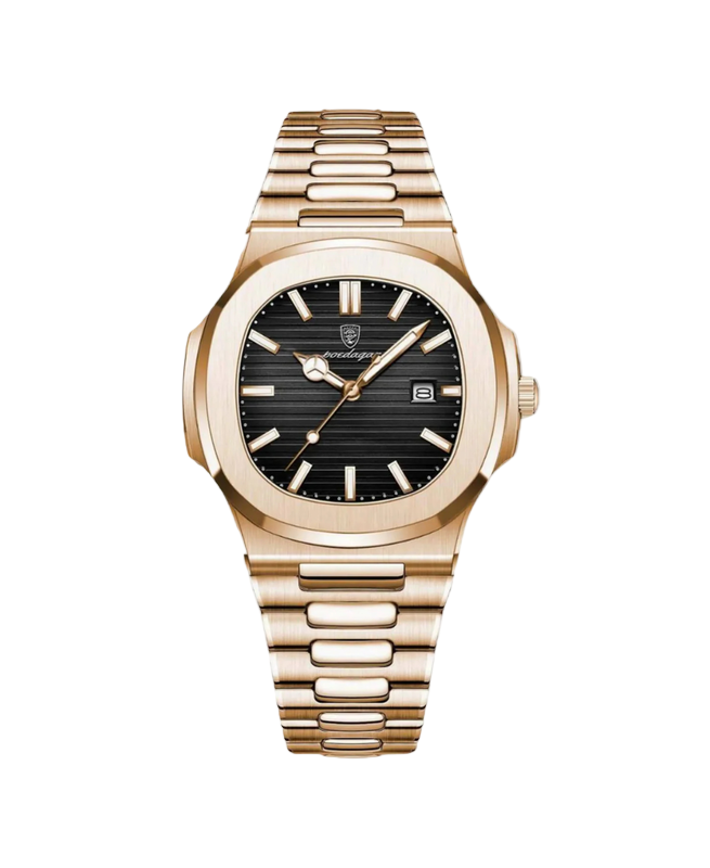Gold-Tone Analog Quartz Watch | Stainless Steel
