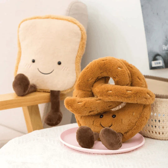 Funny Bread Plush Toy | Cute Stuffed Baguette Doll