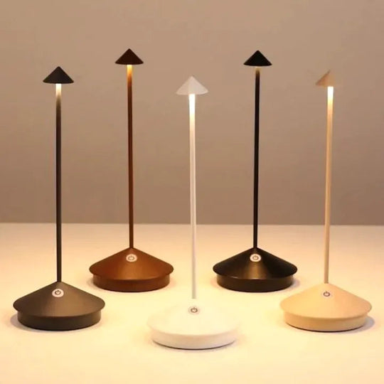 Lampe de table LED sans fil | Lampe de bureau portable &amp; sans câble