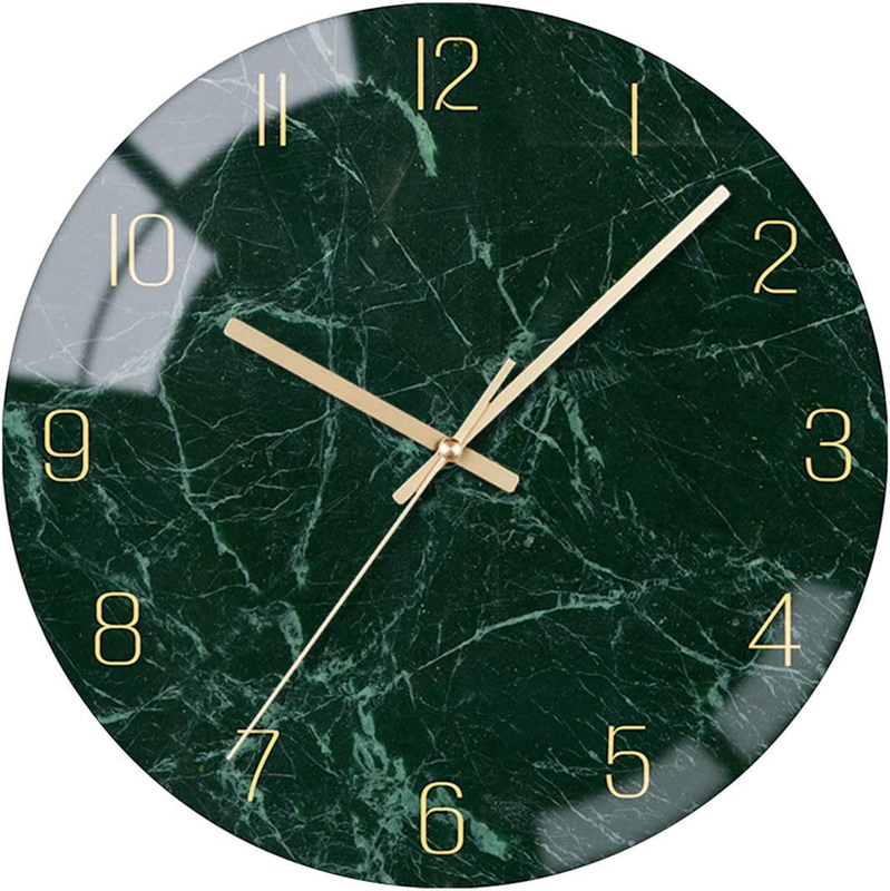 Orologio da parete in vetro a tema galassia | Orologio decorativo moderno per la casa