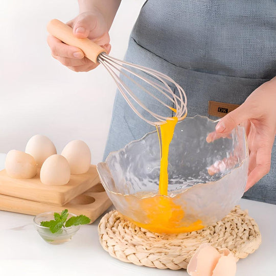 Silicone Kitchen Utensil Set – 12-Piece with Bamboo Handles, Heat-Resistant