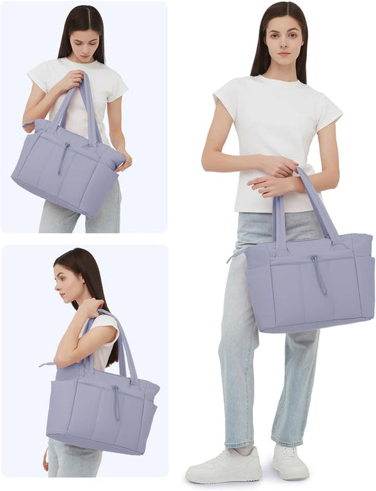Gesteuerte Puffer-Tragetasche mit Getränkehalter und Laptopfach