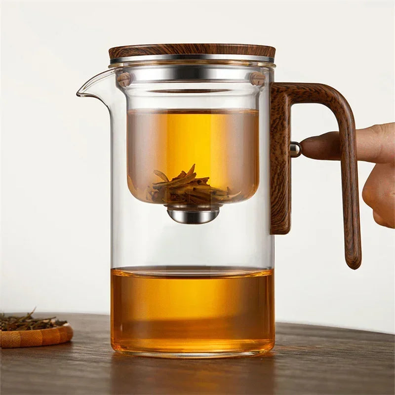 Théière en verre avec infuseur | Théière élégante pour thé en vrac