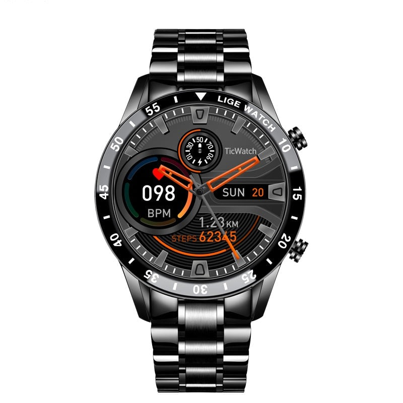 Montre homme élégante | Tracker business et fitness mince