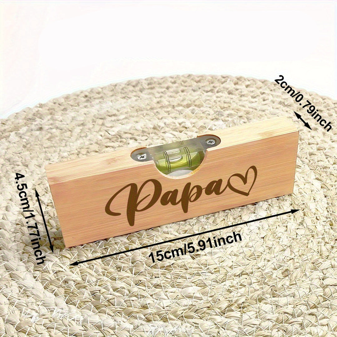 Apribottiglie Livella/Per birra – Regalo Unico per la Festa del Papà