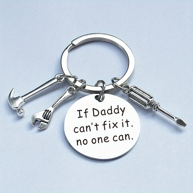 Porte-clés Papa Design Outils – Cadeau pour la Fête des Pères