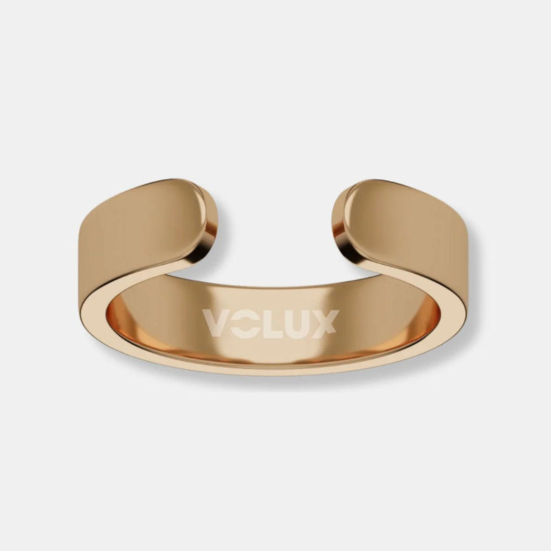 Anello Regolabile con Quattro Magneti | Fascia Color Oro