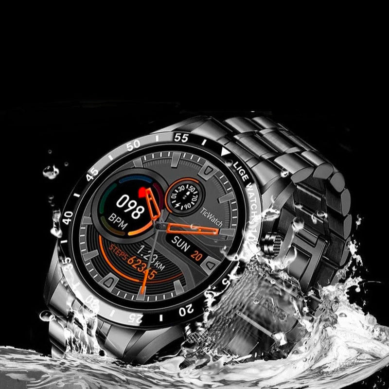 Montre homme élégante | Tracker business et fitness mince