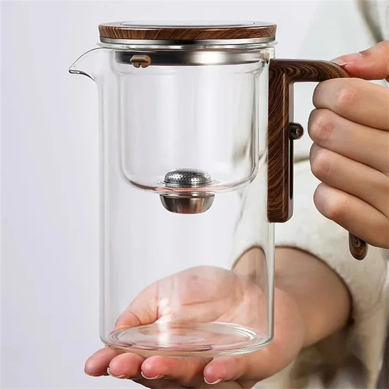 Teiera in Vetro con Infusore | Elegante Preparatore di Tè per Tè Sfuso