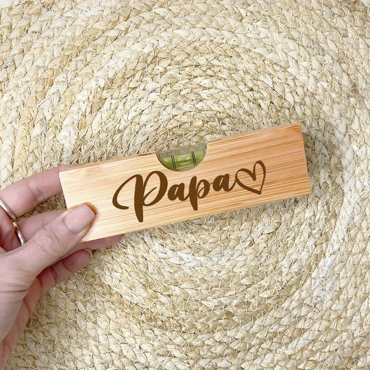 Apribottiglie Livella/Per birra – Regalo Unico per la Festa del Papà