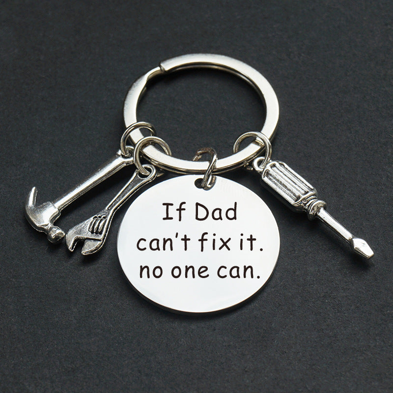 Porte-clés Papa Design Outils – Cadeau pour la Fête des Pères