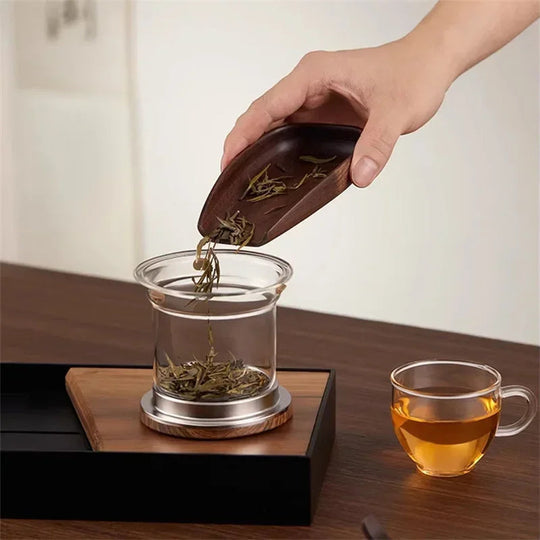 Teiera in Vetro con Infusore | Elegante Preparatore di Tè per Tè Sfuso