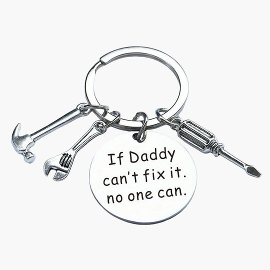 Porte-clés Papa Design Outils – Cadeau pour la Fête des Pères
