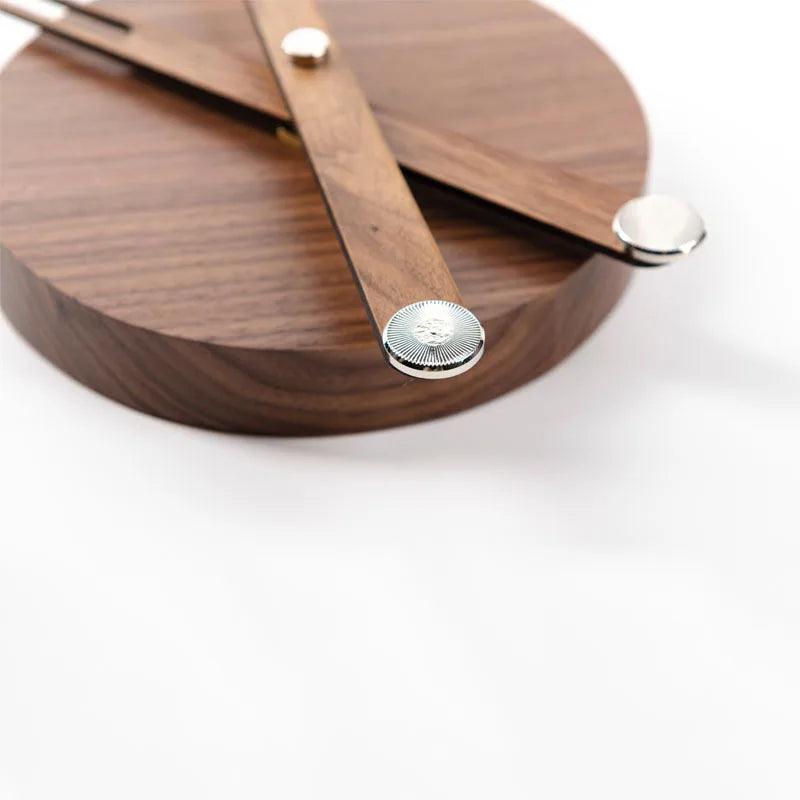 Holz-Wanduhr