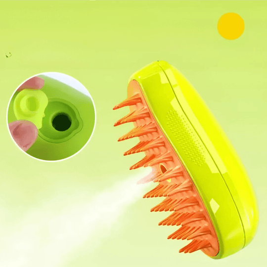Electric Cat Brush with Water Sprayer