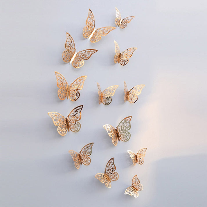 3D Butterfly Wall Stickers