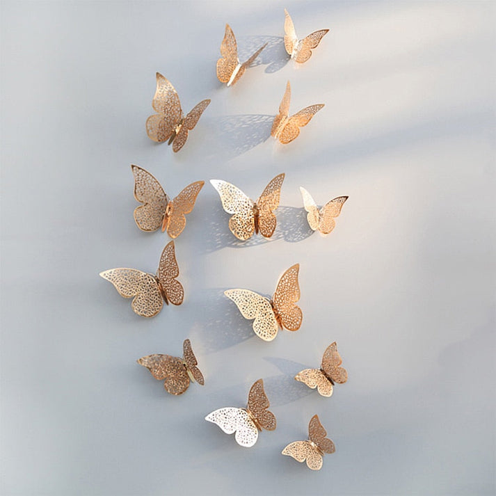 3D Butterfly Wall Stickers
