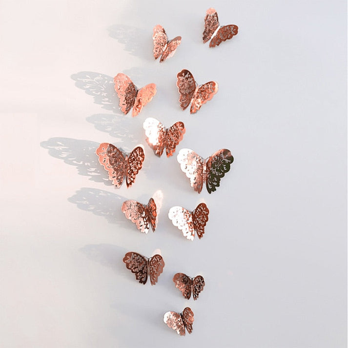 3D Butterfly Wall Stickers