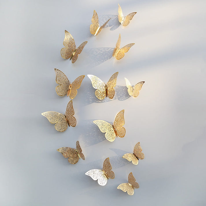 3D Schmetterling Wandsticker