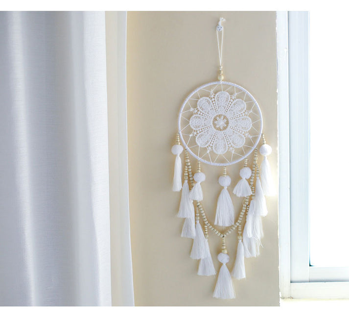 Arazzo da parete Boho con design sole e luna