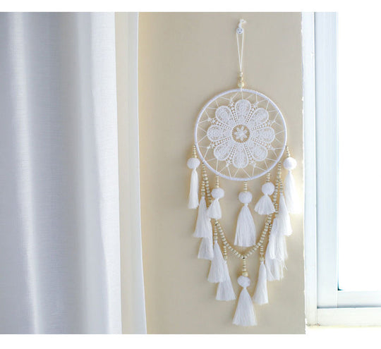 Arazzo da parete Boho con design sole e luna