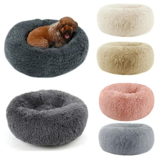 Plüsch-Donut-Hundebett