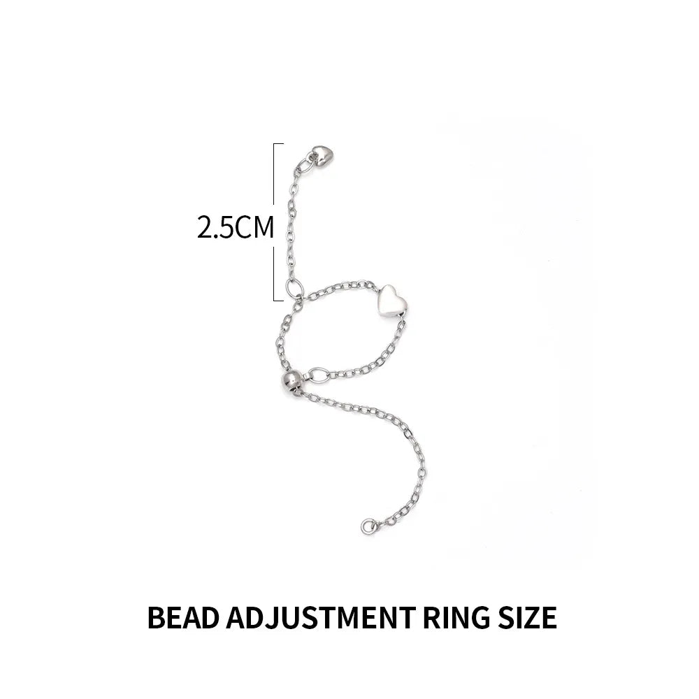 Bague Cœur Ajustable avec Pompon – Romantique &amp; Ludique