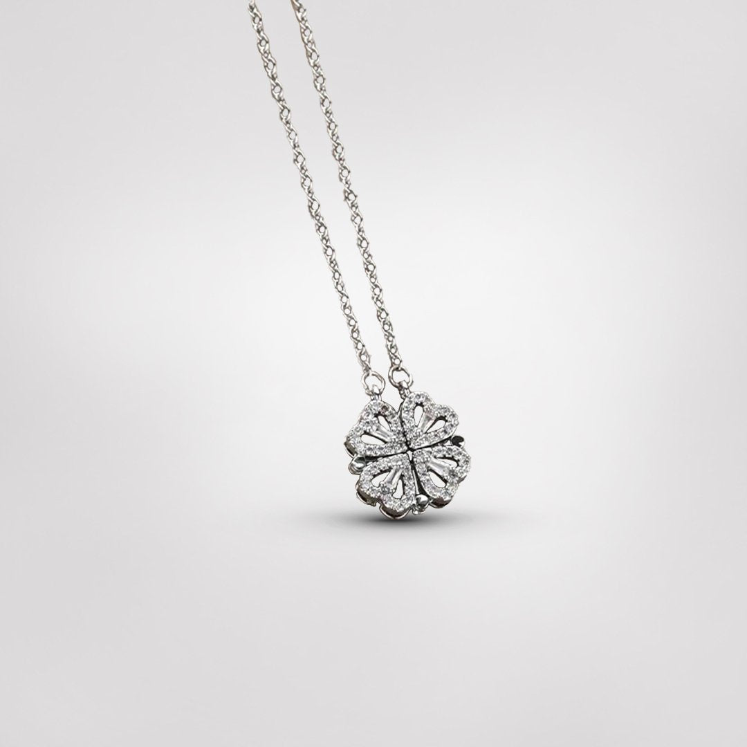 Collier Trèfle – Chance, Amour &amp; Confiance autour du Cou