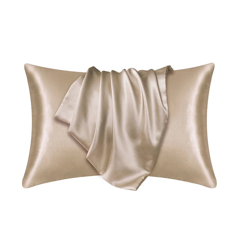 Silky Soft Satin Pillowcase - Soft Pillow Cover for Hair &amp; Skin, Cozy Bedding Decor for Home