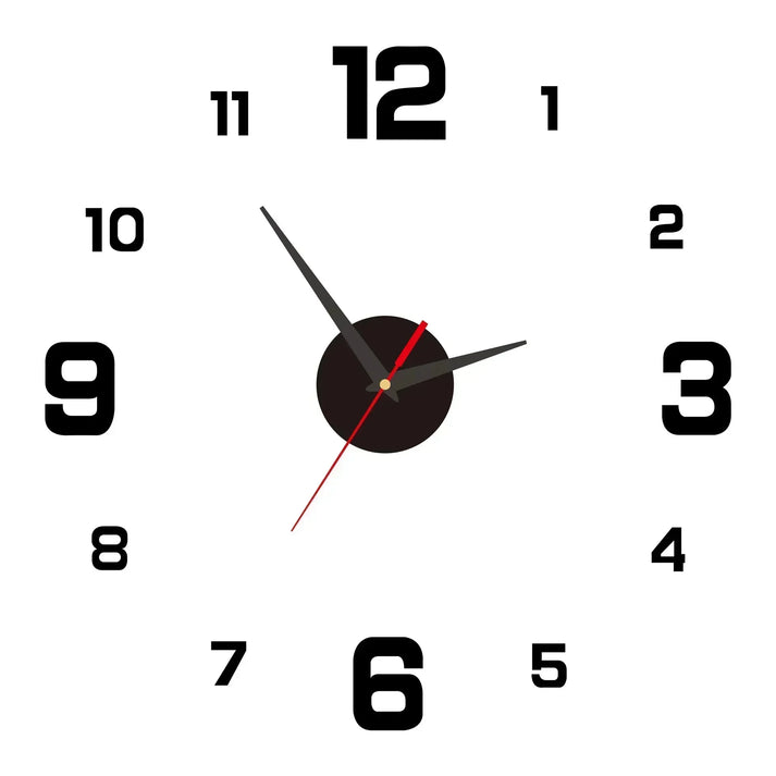 Modern Mirror Wall Clock