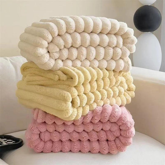Plush Rabbit Blanket