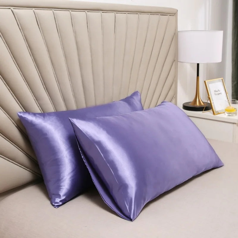 Silky Soft Satin Pillowcase - Soft Pillow Cover for Hair &amp; Skin, Cozy Bedding Decor for Home