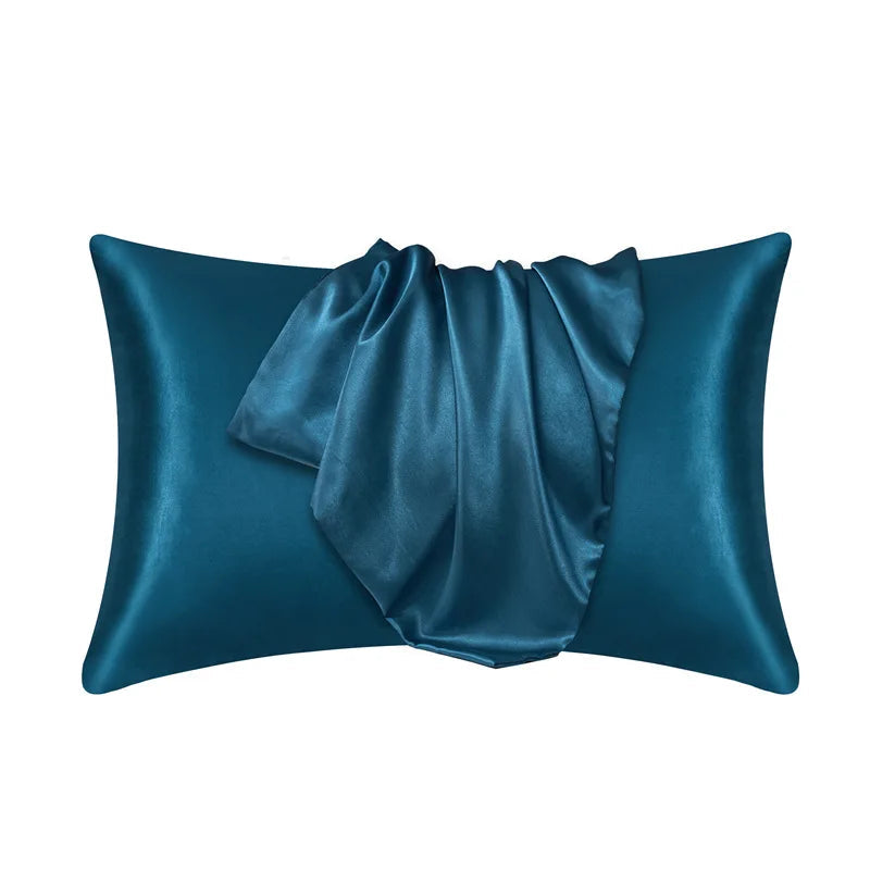 Silky Soft Satin Pillowcase - Soft Pillow Cover for Hair &amp; Skin, Cozy Bedding Decor for Home