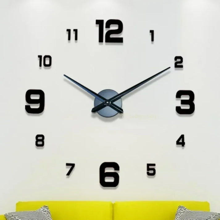 Modern Mirror Wall Clock