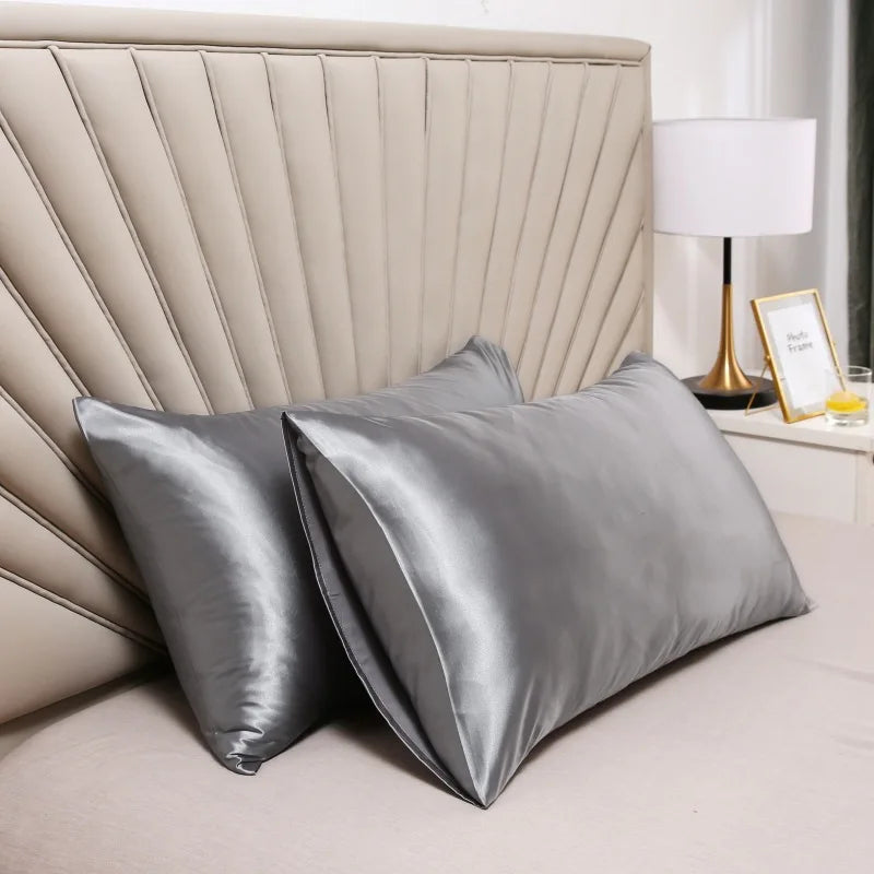 Silky Soft Satin Pillowcase - Soft Pillow Cover for Hair &amp; Skin, Cozy Bedding Decor for Home