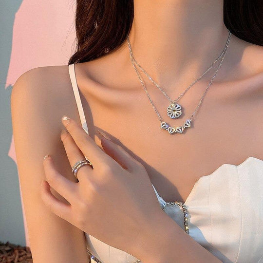 Collier Trèfle – Chance, Amour &amp; Confiance autour du Cou
