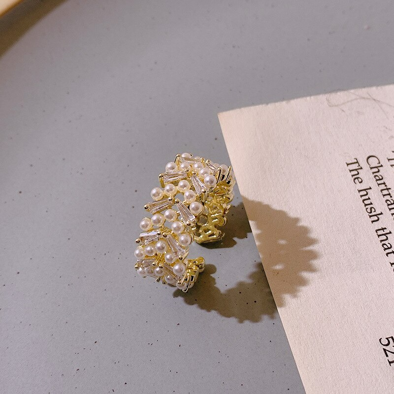Bellissimo Anello con Perla Regolabile