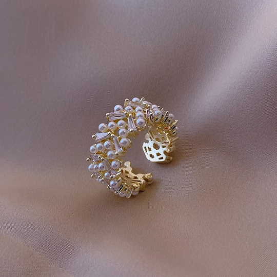 Bellissimo Anello con Perla Regolabile